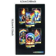 Rainbow Tarot Cards Women's Board Game Playing Decks Divination Oracle Cards, Paper Materials, Good Quality, Only English PDF Guidebook - Photo Color - View 3