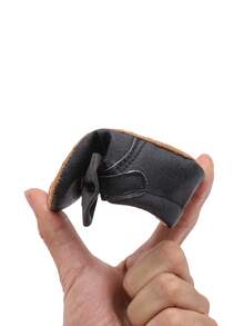 0-1 Years Old Infant Toddler Shoes With Bowknot & Glitter PU - Black - View 9