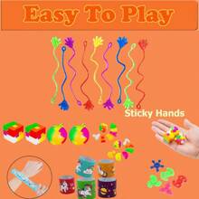 43 piezas Regalos para fiestas para niños a granel, juguetes antiestrés, regalos de recompensa, caja del tesoro, regalo de cumpleaños, rellenos de calcetines navideños, premios de carnaval, rellenos de piñatas, rellenos de bolsas de fiesta, rellenos de bolsas de regalos, estilo de color aleatorio