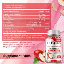 BUPORAI Keto + Apple Cider Vinegar Gummies - Promote Metabolism, Maintain Normal Appetite And Digestive Function, And Lose Weight - 60pcs - 60 viên kẹo dẻo - Xem 2