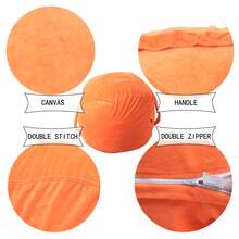 1 Funda de silla de puf ultra suave y rellenable (sin material de relleno), un puf gigante rellenable en el que se puede apoyar y sentar, una solución cómoda y conveniente para almacenar juguetes de peluche, ropa, muñecas, almohadas y objetos blandos, excelente opción de regalo para Navidad, Acción de Gracias, Año Nuevo, Día de San Valentín