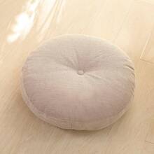 1 chiếc gối tròn lớn (40cm) dày - Phong cách Nhật Bản, thích hợp cho ban công/bệ cửa sổ/tatami/bệ cửa sổ/sàn nhà - Nhiều màu - Xem 5