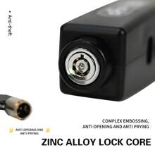 Bloqueo universal antirrobo del acelerador, bloqueo del manillar para motocicleta, bicicleta, bicicleta eléctrica, scooter, material de plástico