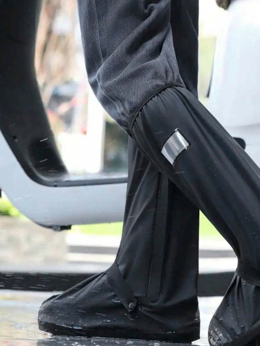 Épaisses couvre-chaussures de neige, couvre-bottes de neige imperméables et antidérapantes pour l'extérieur, couvre-chaussures de ski chauds pour le cyclisme et la randonnée