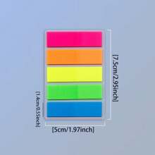 6pcs/Set Fluorescent Highlighter Pens, 6 Vibrant Colors, Colorful Marker Pens, Large Capacity, For Emphasis Marking