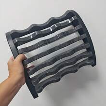 1 Stück stabiler Rücken-Strecker Massagegerät, tragbare Taille Stützmassage Platte, Yoga Lendenwirbelstütze Dehnungsplatte, Körpermuskel Entspannungsmassagegerät, Rücken- und Nackenunterstützung Strecker Massagegerät, Rückenöffner, Rückenstrecker für Büro, Alltag, Reise, Yoga