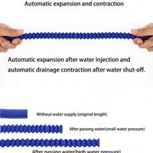 3/4英寸高压洗车水枪，花园水管喷嘴，家用清洁工具，长柄喷枪