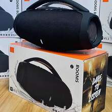 Boonsbox Mega 3 Speaker Portable Sound Quality High Power Large Speaker 35cm Wireless Portable Bombox FM Radio Pen Drive - 黑色 - 查看 2