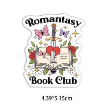 SCXXBSW 50 sztuk romantycznych, kreatywnych naklejek do czytania z kreskówek DIY, wodoodporne naklejki na bagaż i notes z gitarą