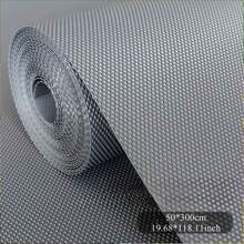 1 Roll, Kitchen Cabinet Liner, Drawer Liner, Waterproof And Oil-Proof Cabinet Liner, Non-Slip Drawer Liner, EVA Material No Adhesive, Kitchen Mat, Countertop Diamond Pattern, Shelves, Cabinets, Refrigerators, Tables, Wardrobes,Spring Summer Picks,Brides Maid Gifts,Room,Bedroom Deccor,Bedroom Deccor,Beach,Travel,For Men,For Women,Vacation - Silver Gray - View 1