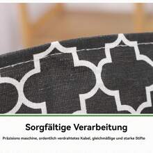 Wäschekörbe, Faltbar Wäschekorb, 62L Wäschesammler, Wäschesack,Wäschesortierer, wasserdicht, mit Griffe, Wäschetonne Stoff, 35x65cm, schwarz