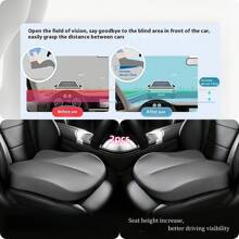 1pc/2pcs Super Soft Memory Foam Car Seat Cushion - Ergonomic Seat Pad For Car Seats, Office Chairs, Lab Stools, Wheelchairs, Airplanes, Office Desks, Computer Chairs