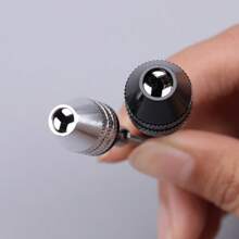 1 pieza Adaptador de portabrocas eléctrico de 3 mordazas, actualiza tu taladro con este adaptador de portabrocas sin llave de cambio rápido