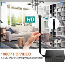 FHD 1080P Security Camera DIY, Smart Motion Detection Alarm Clear Night Vision, Home Smart Camera - Home Monitoring Device For Indoor And Outdoor Use, Comes With 32GB Memory Card - Black - View 6