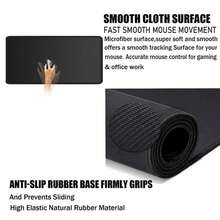 Anime Mouse Pads PrintStream Game Player Mousepads 400x900 Large Mousepad Gamer Anti-Slip Rubber  Company Desk Mat Design - ĐEN-4 - Xem 6