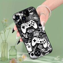Funda para teléfono Ojo negro mate Alto grado/Personalizado/Divertido/Interesante/Dibujos animados/Anime/Atleta/Carta/Patrón Teléfono 16 Pro/16/15/14/13/12/11//Plus/Pro/Xs/X/Cumpleaños/Amigos sorpresa/Novio/Novia/Familia Exquisito - Negro - Ver 3