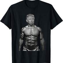 Gangster Trumps T-Shirt - Black - View 1