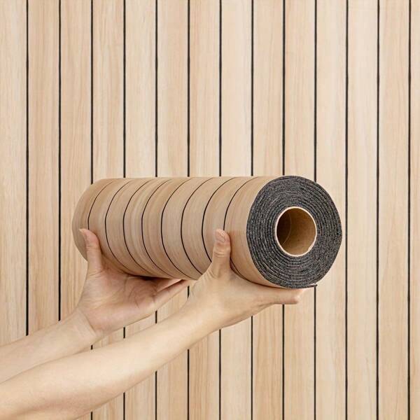 1 Roll Self-Adhesive Grid Board Wall Sticker, SXP Self-Adhesive Roll, Peel And Stick, 3D Wall Decal, 4mm Thick, Easy DIY, Suitable For Ceiling, Partition, Various Indoor Scenes