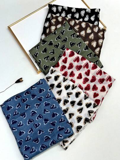 New Bow Tie Print Breathable Tassel Shawl, Elegant Style Scarf Fashion Women's Silk Scarf, Vibrant Polka Dot Large Long Scarf For Spring/Summer, Versatile Outdoor Sun Protection Beach Wrap Headscarf