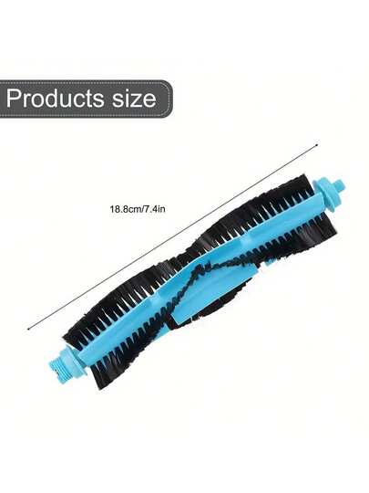 Accessories Cecotec Conga 5090 6090 7090 Robot Stofzuiger Cleaner, Including Removable Main Brush, HEPA Filter, Side Brush Edge view 2