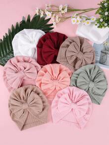 8 colores 2 estilos de diademas bordadas para otoño/invierno con decoración de lazo, adecuadas para bebés de 1 a 12 meses, ropa para recién nacidos niños y niñas, de tela elástica de punto, accesorios lindos para bebés, conjuntos para niñas, mejor regalo para fiestas