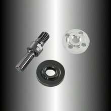 10mm Elektrische Bohrwinkelschleifer Metallverbindungsstangen-Kit - Schleifadapter für Trennscheibe, Polierscheibe, geeignet für Winkelschleifer, Handsäge, Schneidemaschinen-Zubehör - Verschiedenfarbig - Übersicht 4