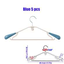 5pcs Wide Shoulder Seamless Non-Slip 360° Rotatable Simple Plastic Hangers, Suitable For Home/Dorm Room Laundry/Storage, Clothes Drying/Hanging