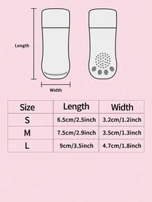 4/8pcs/Pack Random Printed Pet Socks With Cute Pig, Flower, Strawberry And Rabbit Patterns - Multicolor - View 3