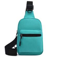 1pc New Women's Chest Bag, Women's Crossbody Bag, Made Of Soft Nylon Material, Thick And Durable, Solid Color, High Quality, Suitable For Daily Commuting, Sports, Campus, Shopping, Travel, Holiday Gifts - Multicolor - View 21
