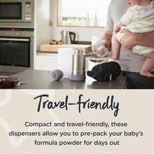 Milk Powder Dispenser, Holds Up To 8 Scoops Of Formula, Convenient And Space-Saving - Powder Dispensers Only - View 1