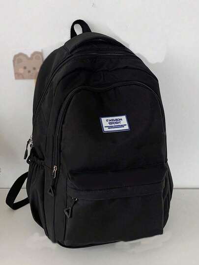 15.6英寸防水尼龙笔记本电脑背包，适合男士，旅行包，书包