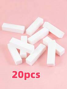 1/2/3/4/5/6/8/10/20/30 Pcs, Multiple Colors: White, Blue, Purple, Pink. Nail Buffing Blocks, Professional Nail Files And Buffing Blocks, Manicure And Pedicure Tools, Buffing Sponges, Nail Art Accessories. Suitable For Nail Buffing Boards, Manicure Supplies, Nail Tools, Nail Art Tools, Back To School Season, Nails, Nail Pusher Tools. - White - View 13