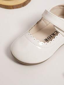 Elegant Princess Shoes, Cute Fashion White Mary Jane Girls Shoes, Back To School Shoes, Dress Shoes, Flat Children Shoes