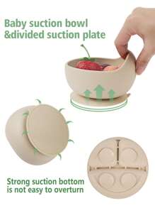 定制姓名 5 件套儿童餐具套装 儿童碗碟 吸盘 碗具 软硅胶围兜 勺子 叉子套装 母子餐具 个性化礼物 冬夜礼物 返校 冬季礼物创意 男孩女孩 情人节 多功能, 装饰性, 字母 精致, 时尚, 婴儿时尚, 柔软蓬松, 色彩鲜艳, 可爱卡哇伊 可爱独特, 定制珍品, 婴儿礼物, 儿童节可爱宝宝, 定制儿童餐具, 轻松舒适 - 彩色 - 查看 7