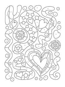 (80pages/270g>Ama 212g)Mindful Monochrome Coloring Book For Adults & Kids | Featuring Relaxing Illustrations And Designs | One Color Relaxing Designs For Stress Relief & Art Therapy | Back To School Supplies, Thanksgiving, Anxiety Relief Gift For Women & Teens​ | Don't Stick To Just One Color-Try Other Color Combinations! - Multicolor - View 8