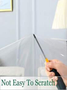 Obstal Przezroczysty plastikowy obrus, 100% wodoodporny, olejoodporny, odporny na rozlanie, winylowy obrus z PVC, zmywalny prostokątny obrus ochronny na stół jadalny, do użytku na zewnątrz i wewnątrz, przezroczysty