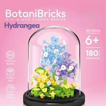 Ewige Blumen Bauklötze - Erschaffe deine Welt mit exquisiten Miniatur-Blöcken in leuchtenden Farben, ideal als Valentinstags-Geschenk, Geburtstagsgeschenk, Muttertagsgeschenk, Neujahrgeschenk, Weihnachtsgeschenk