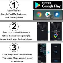 Inteligentny lokalizator GPS Bluetooth do Androida z funkcją śledzenia zgubionych przedmiotów i aplikacją Find My Device (Find Hub), lokalizatory Air Tracker dla Androida, lokalizator kluczy GPS do kluczy, toreb, bagażu, portfeli, walizek i zwierząt. Prezenty na powrót do szkoły. - Wielokolorowe - Zobacz 11