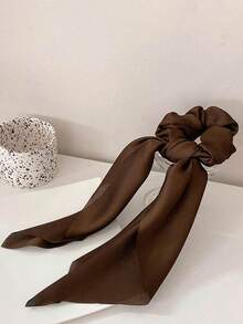 3 chiếc dây buộc tóc cao cấp bằng satin mềm mại màu đen, kaki, cà phê dành cho nữ, phụ kiện tóc thời trang đa năng, thanh lịch, tối giản, màu trơn phù hợp cho sử dụng hàng ngày, thường ngày, dự tiệc, đi làm, đi biển, buộc tóc đuôi ngựa, phối hợp trang điểm, buộc tóc, dây buộc tóc scrunchy, rửa mặt, thể thao, làm đẹp tại nhà, quà tặng phụ kiện trang điểm tại nhà, phụ kiện tập gym, phụ kiện tóc co giãn. - Nhiều màu - Xem 8