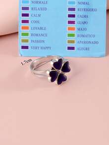 Anillo que cambia de color - Plateado - Ver 5