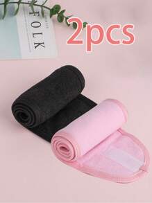 4pcs SPA Headband, Self-Adhesive Adjustable Headband For Washing Face, Makeup, Beauty, Facial Circular Yoga Headband Towel, Skincare, Beauty, Spa, Self-Care, Skincare Tools, Facial Care, Beauty Therapist Supplies, Skin, Facial Cleanser, Face - Multicolor - View 9