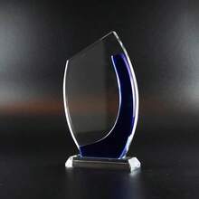 1件个性化员工退休感谢奖、奖章、毕业奖、水晶奖、奖品、刻字奖杯、奖牌、员工奖、家具美学 - 彩色 - 查看 7