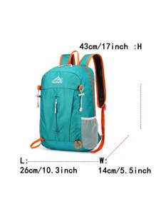 便携式户外运动背包，超轻大容量折叠背包，适合登山徒步骑行旅行商务旅行通勤健身，防水耐磨背包圣诞节、万圣节和感恩节礼物。 - 彩色 - 查看 4