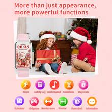 Hwagol 170 MAh Kids Smart Watch Gift Age 5-12, 4 Games HD Touch Screen Women's Smart Watches With 11 Sport Mode Music Control 80+ Watch Faces Pedometer 12/24 Educational Birthday Gifts Men Smart Watch For Girls Boy Ages 7 8 9 10