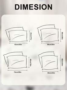 1个轻盈透气枕套，黑白卡通爱心图案，柔软舒适，信封式开口，抗皱，呵护秀发和肌肤，改善睡眠，不含枕芯，适用于卧室、床上用品，超柔软透气，无填充物，可机洗，适用于客厅、家居、卧室装饰、房间装饰，通过OEKO-TEX认证 - 彩色 - 查看 3