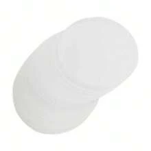 2Set (100pcs/Set) Kitchen Oil-Absorbing Sheet Burger Hamburger Press Paper Nonstick 10CM UK - White - View 3