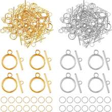 150pcs/Box Jewelry Making Kit: 50pcs Lobster Clasps, 100pcs Jump Rings - For DIY Bracelets, Pendants, Necklaces, Anklets Connectors & Findings - DIY Accessories - View 10