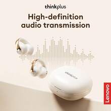 Lenovo 联想耳塞 Thinkplus LP38 TWS 无线蓝牙耳挂式耳机 HIFI 立体声高清通话智能触控立体声带麦克风蓝牙 5.4 - 均碼 - 查看 6