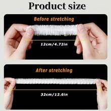 200pcs Reusable Stretch Silicone Lids, Food Wrap Covers, Fit Various Containers, Suitable For Leftovers, Grilling, Fruits & Vegetables - Multifunctional Sealing, Waterproof, Dustproof Stretch Film Covers For Kitchen, Refrigerator And Countertop Storage - Multicolor - View 11