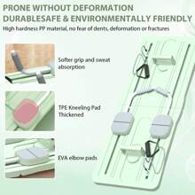 SIDIANBAN Pilates Board Reformer, Foldable Pilates Reformer Board, Multifunctional Abdominal Machine 6 In1 Pilates Sliding Board For Home, Pilates Exercise Board Fitness Equipment For Men, Women